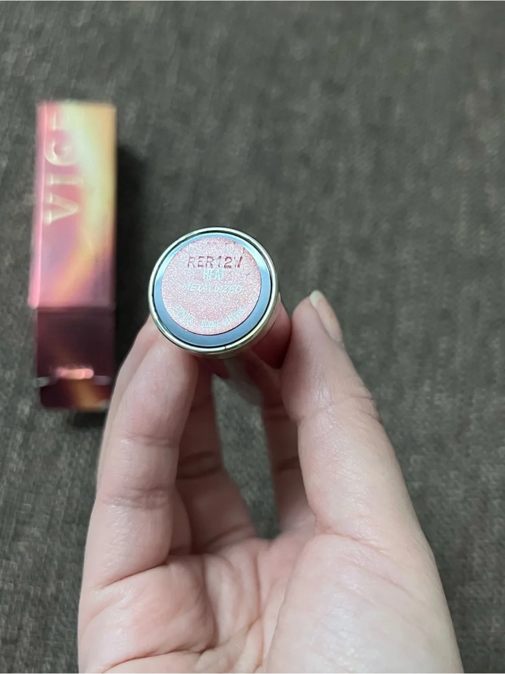 URBAN DECAY Vice Lipstick HEAT Metallized Full Size Aug sale